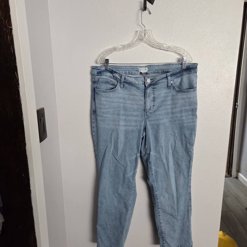 Maurices Light Blue Skinny Jeans